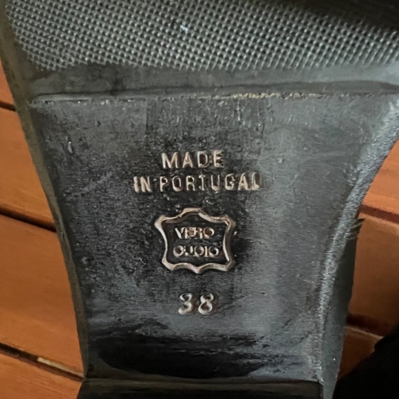 Black leather Chelsea boots made in Portugal for Cotelac (Paris) - Picture 3 of 7